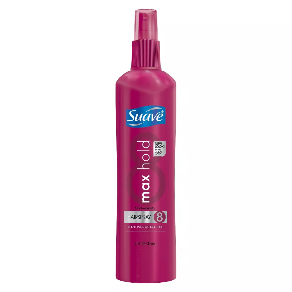Suave Max Hold Non-Aerosol Hairspray, 11 Oz